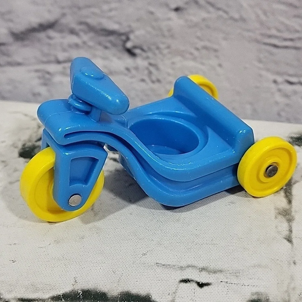 Vintage Fisher-Price Little People Figures Kids W/ Ride On Toys Train‎ Plane Car